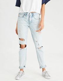 American Eagle Women Blue Tomgirl Jean