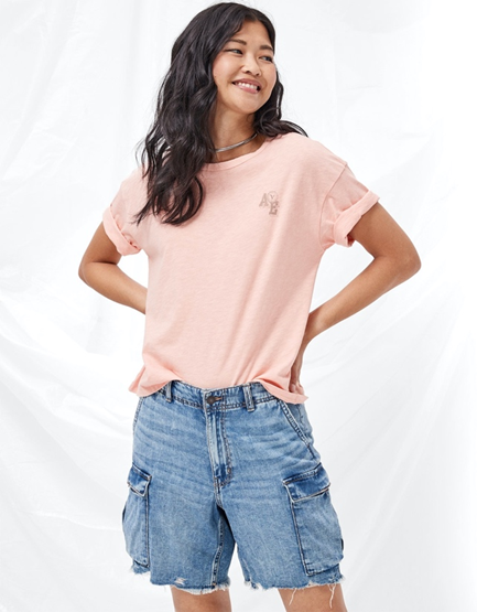 American Eagle long tees for women