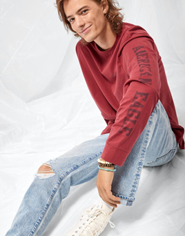 American Eagle Men graphic T-shirts