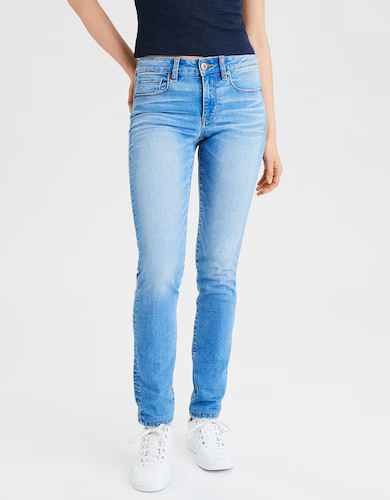 Blue Colour Skinny Jean for Women 
