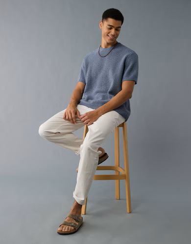 Blue Colour Sweater T-Shirt for Men 