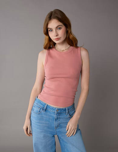 Pink Tank Top for Women 