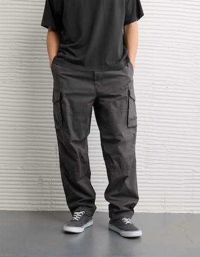 Dark Gray Cargo Pant for Men 