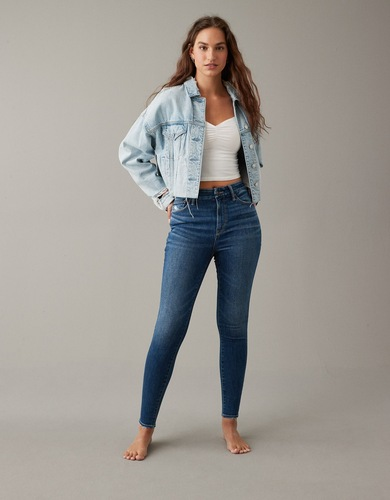 Blue Colour Jegging for Women 